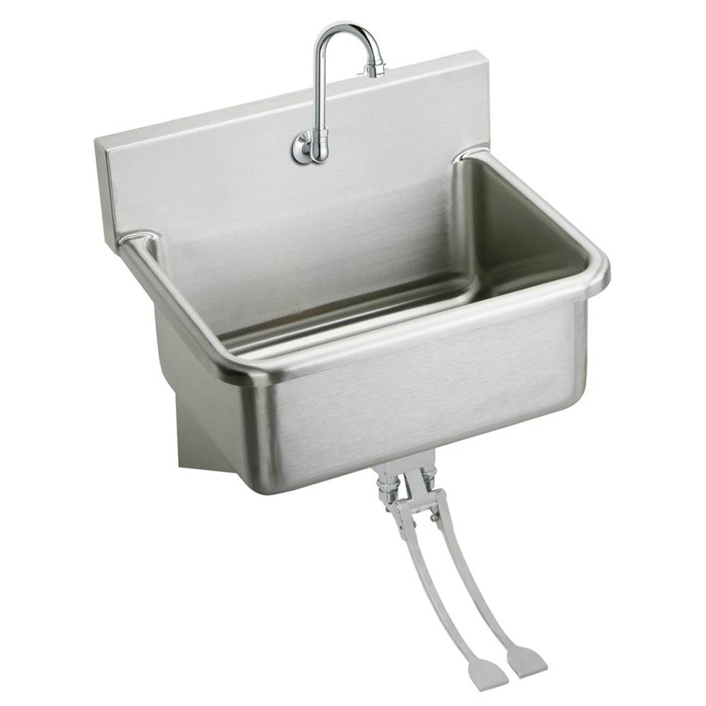 Just Manufacturing Wall Mount Laundry And Utility Sinks item JS122TF-J